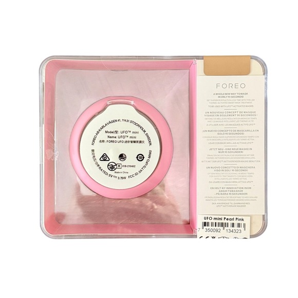 New Foreo UFO Mini LED Thermo-Activated Smart Mask + FREE Call It a Night (7 Pk) - Picture 4 of 8